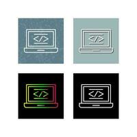 Coding Vector Icon