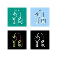 Room key Vector Icon