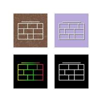 Brick wall Vector Icon