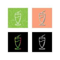 Milkshake Vector Icon