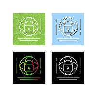 Internet Security Vector Icon