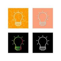 Light Bulb Vector Icon