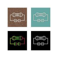 Resistor Vector Icon