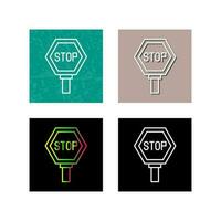 Stop Sign Vector Icon