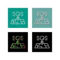 Sos Vector Icon