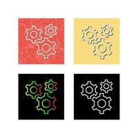 Gears Vector Icon