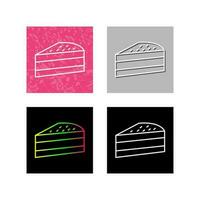 Cake Slice Vector Icon