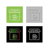 Coffee Shop Vector Icon