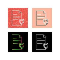 Private Document Vector Icon