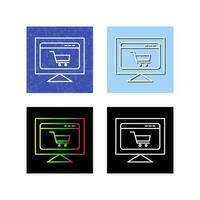 Ecommerce Website Vector Icon