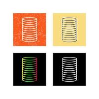 Stack of Coins Vector Icon