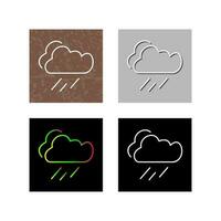 Rain Vector Icon