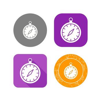 icono de vector de brújula