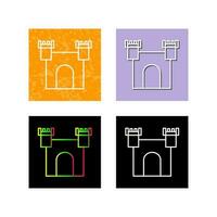 Unique Castle Vector Icon