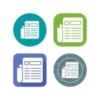 News Paper Vector Icon