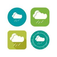 Rain Vector Icon