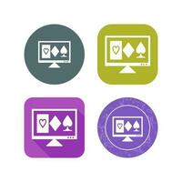 Online Gambling Vector Icon