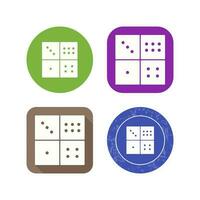 Domino Game Vector Icon