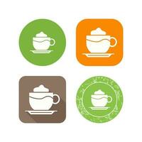 Latte Vector Icon