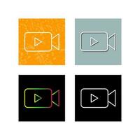 Unique Video Vector Icon