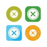 Do Not Cross Vector Icon