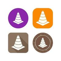 Unique Cone Vector Icon