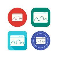 Webpage Statistics Vector Icon