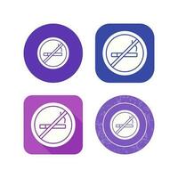 No Smoking Vector Icon