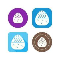 Cream Muffin Vector Icon