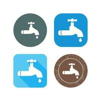 Water Tap Vector Icon