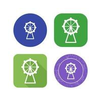 Ferris Wheel Vector Icon