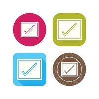 Checkbox Vector Icon