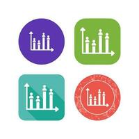 Candidate Graph Vector Icon