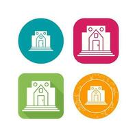 Museum Building Vector Icon