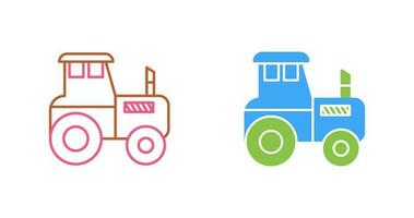 icono de vector de tractor