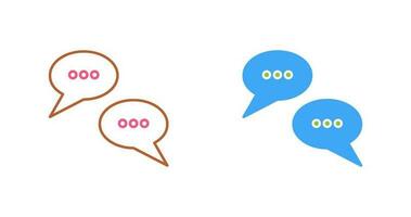 Conversation Bubbles Vector Icon