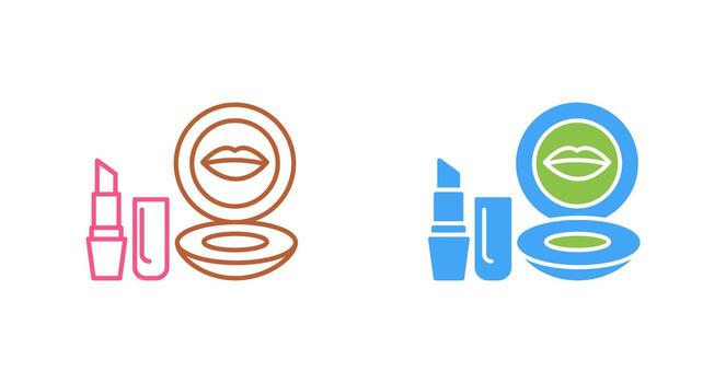 icono de vector de maquillaje