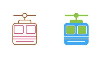 Cable car Vector Icon