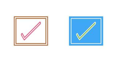 Checkbox Vector Icon