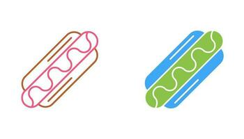 icono de vector de hotdog