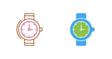 icono de vector de reloj de pulsera