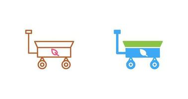 Garden Cart Vector Icon