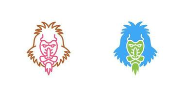 Mandrill Vector Icon