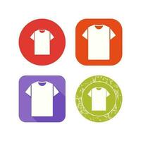 Plain T Shirt Vector Icon