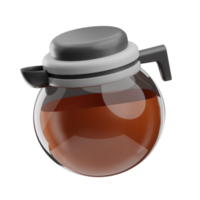coffee meeker illustration 3d png