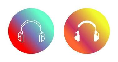 Unique Headphones Vector Icon