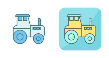 icono de vector de tractor