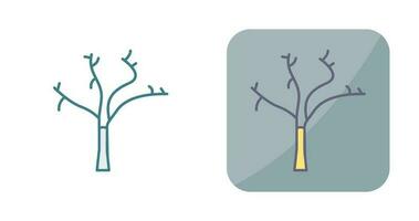 Tree with no Leaves Vector Icon