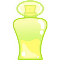 The colorful of Perfume Bottle png