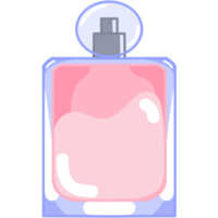 The colorful of Perfume Bottle png